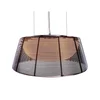 Deko-Light 342032 - Luster na sajli FILO 3xE27/60W/230V O 39 cm crna