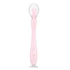Kikka Boo Silikonska kašičica sa vakumom 1 kom Pink