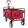 Sklopiva ručna kolica Crvena 94 x 53 x 99 cm Oxford tkanina