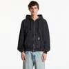 Mikina Obey Post Zip Hood Dusty Black Limo L