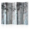 artgeist Paravan Rustic Boards I, 5-Delni, Dvostranski
