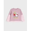 Sinsay - Dvoslojna pamučna majica Hello Kitty - šareno
