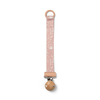 Elodie - Lesena priponka za dudo. Monkey Sunrise Pink