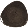 Churchill Stonecast Iron Black plitev krožnik 31,1 cm, trikotni (6 kos)