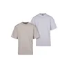 Mens UC Tall Tee 2-Pack T-Shirts - Beige+White