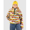 Blue Tomato Mountainscape Fleece Sweater natural mountains