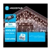 Aigostar - LED spoljašnji lanac 400xLED/8 funkcija 23x0,6m IP44 hladna bela