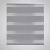 Zebra zavjesa 90,9 x 150 cm Širina tkanine 86,7 cm siva