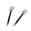 CABLETECH Telefonski kabel ploščati 3M črni, (20811550)