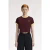 FRED PERRY CROPPED MAJICA OXBL