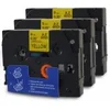 Komplet Brother TZe-611/TZ-611/PT/P-Touch 6mm kompatibilni trakovi (3) - črn izpis/rumen trak