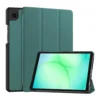 Maska na preklop Tablet Stripes za Samsung Tab A11/ X133 zelena
