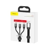 Baseus USB Cable 3 in 1 Micro USB, Lightning, Type C 3,5A