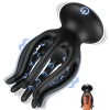 SuperLove Octopus Tentacle Vibrating Penis Massager Black