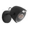 Eglo 390081 - Zidno svetlo UPANEMA 1xE27/28W/230V crno