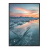 shumee PLAKAT V OKVIRJU 43x33 cm Islandija P583