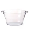 Bar Up Ovalna plastična skleda za šampanjec ali punč SAN 47x29x23cm - Hendi 593165