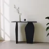 Hanah Home Konzola Arya, 100x90x40 cm, Crna