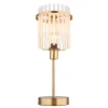 Globo 15698TM - Stona lampa GORLEY 1xE14/40W/230V prečnik 15 cm zlatna
