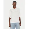 ViCOLO Bluza TD0013 Bela Relaxed Fit