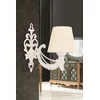 Opviq Zidna lampa Gloria, 15x10x13cm, IP20, Krem-bela