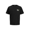 JACK & JONES Majica JJLEGEND rumena / črna / bela