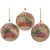 Novogodišnji ukras christmas car 10,5cm ( 72273 )