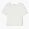 Cropp - Bluza s dezenom - white