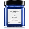 Vila Hermanos Apothecary Cobalt Blue Fig & Amber scented candle 150 g