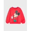 Sinsay - Pamučni duks sa okruglim izrezom i štampom Mickey Mouse - crvena