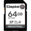 Kingston Industrial/SDXC/64GB/UHS-I U3/Class 10