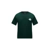 JACK & JONES Majica JJASTRO temno zelena/bela