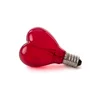 SELETTI LED-žarnica E14 1W 5V, Mouse Lamp, srce rdeče - Steklo