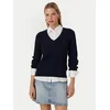 Tommy Hilfiger Pulover WW0WW44987 Mornarsko modra Regular Fit