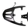 Zadnji paktreger za skuter Motovene New Flash HF, crni