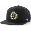 Boston Bruins Hokejska kapa s šiltom NHL 47 No Shot Captain Black