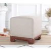 Atelier del Sofa Tabure Lenover, 50x47x50cm, Krem