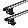 Strešni nosilec Thule z SlideBar Opel Astra 5-dr Hatchback s streho brez sani 16-22