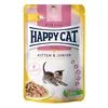 Happy Cat kitten & junior perutnina v omaki 85g