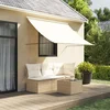 Tenda na uvlačenje krem 200 x 150 cm od tkanine i čelika