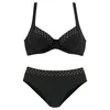 LASCANA Bikini, črna