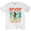 AC/DC Majica Blow Up Your Video Unisex White L