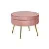 Livetastic Tabure Samt, Roza