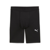 PUMA Športne hlače FOUNDATION črna/bela