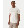 Napapijri Majica S-Box Logo NP0A4IFL Écru Regular Fit