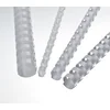 Plastične hrbtne strani 8 mm, bele barve