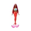 Lutka morska deklica Barbie Dreamtopia - oranžen rep, temnejša polt (HRR04)