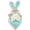 Doudou Darilni set - Igrača turkizen prijatelj zajček 24 cm