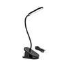 Aigostar - LED prigušiva punjiva stona lampa sa klipom LED/2,5W/5V crna