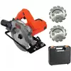 BLACK&DECKER CS1250LKA kružna testera 1250W - 66 MM + list testere+kofer